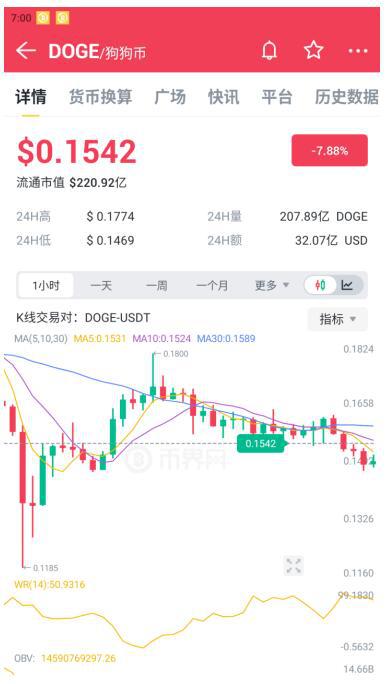 doge币行情币币情(doge币行情最新价格)