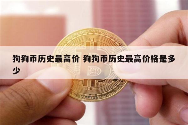 关于doge币历史最高价是多少行情的信息